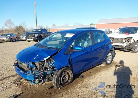 2012 Toyota Yaris Le from USA, damaged, VIN JTDKTUD37CD503193